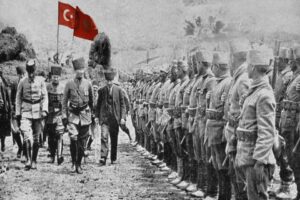 Bugün, Türk ordusunun Mustafa Kemal Atatürk başkumandanlığında Yunan işgaline dur
