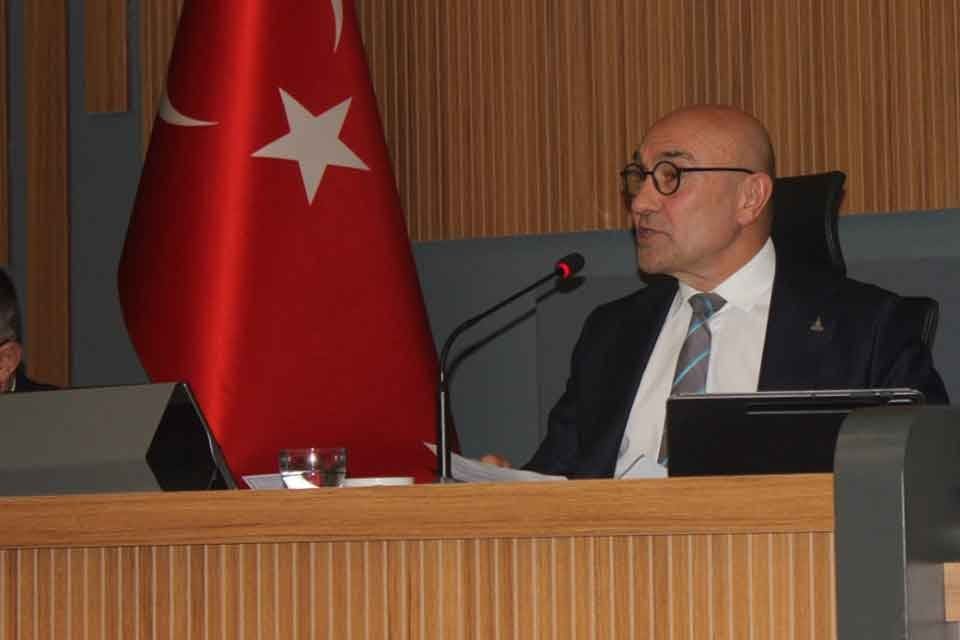 İzmir B&uuml;y&uuml;kşehir Belediyesi'nin 2023 Mali B&uuml;t&ccedil;e ve performasının konuşulduğu uzun