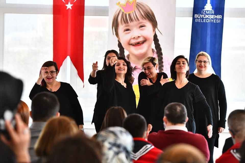 İzmir B&uuml;y&uuml;kşehir Belediyesi ile&nbsp;İzmir Down Sendromu Derneği&rsquo;nin 21 Mart D&uuml;nya