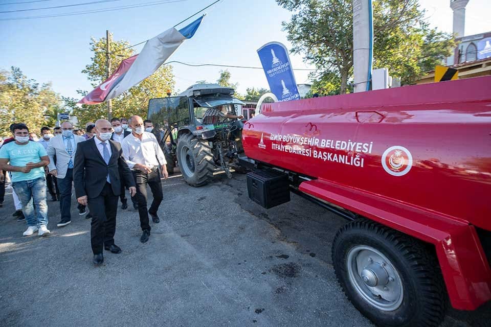 İzmir B&uuml;y&uuml;kşehir Belediye Başkanı Tun&ccedil; Soyer&rsquo;in başlattığı orman seferberliği kapsamında