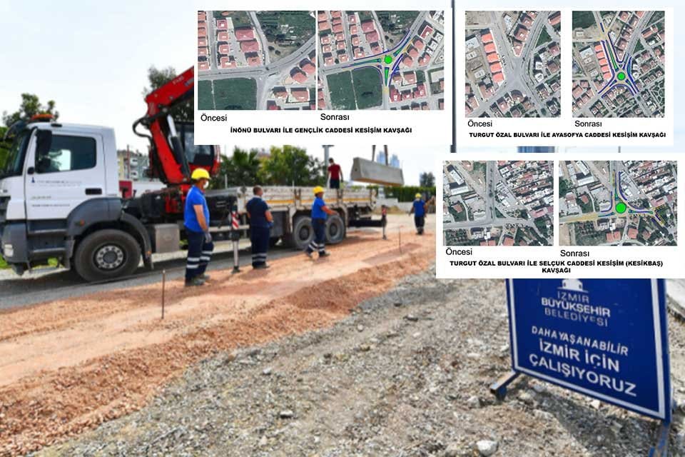 İzmir B&uuml;y&uuml;kşehir Belediyesi devraldığı Tire Şehir Yolu &uuml;zerindeki trafik g&uuml;venliğini