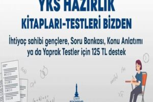 İzmir Büyükşehir Belediyesi “Biz Varız” dayanışması kapsamında üniversiteye hazırlanan ihtiyaç