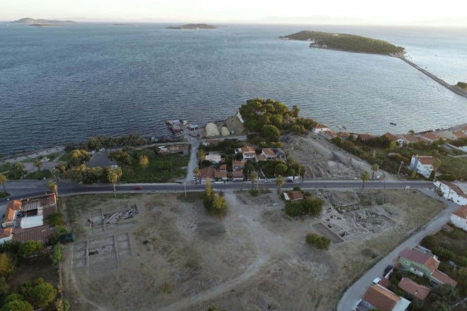 İzmir B&uuml;y&uuml;k şehir Belediyesi, Urla il&ccedil;esi İskele Mahallesi&rsquo;ndeki bir alana