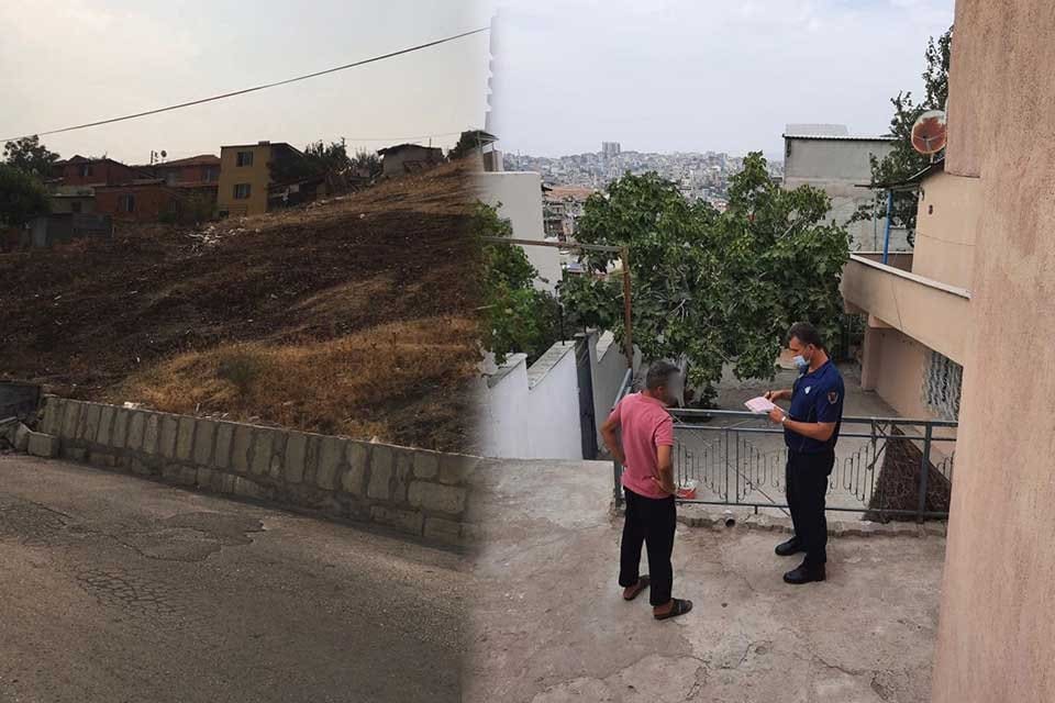 Kentte olası bir yangına karşı t&uuml;m &ouml;nlemleri alan İzmir B&uuml;y&uuml;kşehir