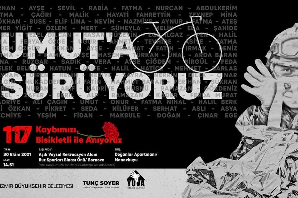 İzmir B&uuml;y&uuml;kşehir Belediyesi, Cumhuriyet Bayramı i&ccedil;in &ccedil;izdiği resimden iki g&uuml;n