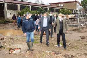 Selde evleri ve işyerleri zarar görenler için hasar tespit çalışmalarını