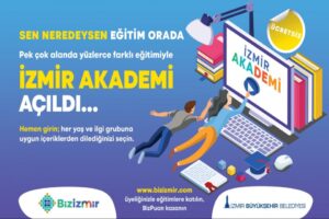 İzmir Büyükşehir Belediyesi pandemi döneminde evde daha çok vakit geçiren