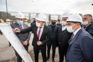İzmir&rsquo;de kentsel d&ouml;n&uuml;ş&uuml;m &ccedil;alışmaları İzmir B&uuml;y&uuml;kşehir Belediye Başkanı Tun&ccedil; Soyer&rsquo;in