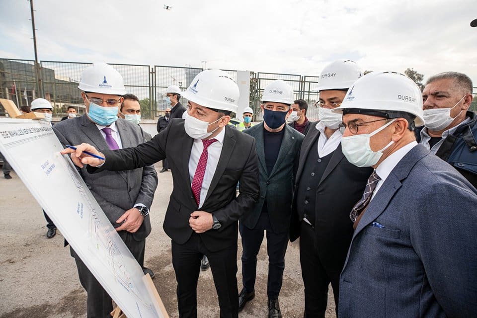 İzmir&rsquo;de kentsel d&ouml;n&uuml;ş&uuml;m &ccedil;alışmaları İzmir B&uuml;y&uuml;kşehir Belediye Başkanı Tun&ccedil; Soyer&rsquo;in