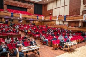 İzmir B&uuml;y&uuml;kşehir Belediyesi Nisan Ayı Meclis Toplantısı birinci birleşim toplantısı