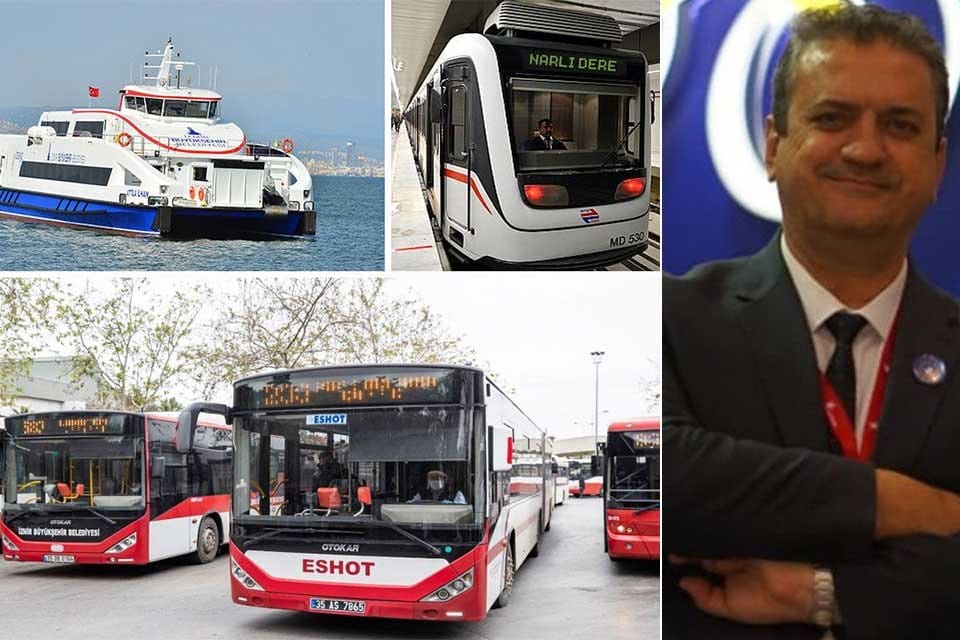 Radyo Trafik İzmir&rsquo;e a&ccedil;ıklamalarda bulunan İzmir B&uuml;y&uuml;kşehir Belediyesi Ulaşım Dairesi