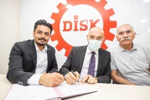 İzmir B&uuml;y&uuml;kşehir Belediyesi şirketi İZENERJİ ile DİSK Genel-İş Sendikası arasında