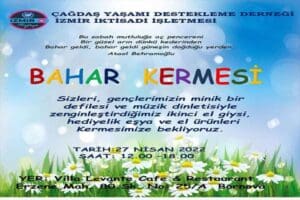 &Ccedil;ağdaş Yaşamı Destekleme Derneği İzmir İktisadi İşletmesi, &ccedil;ağdaş eğitim projelerini
