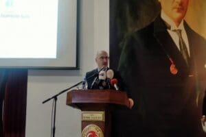 &Ccedil;alışan Gazeteciler G&uuml;n&uuml; dolayısıyla basın yayın organlarının temsilcileri ve gazetecilerle