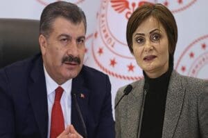 CHP İstanbul İl Başkanı Canan Kaftancıoğlu, Sağlık Bakanı Fahrettin Koca'ya,