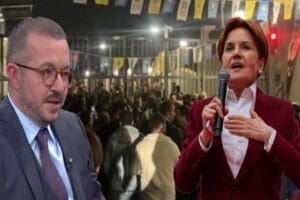 A Haber yayınına yorumcu olarak katılan Onur Erim'in, Akşener'in&nbsp;"Bu ele