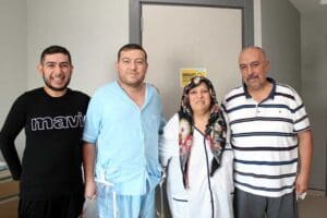 BİRİ İzmir'de diğeri Kayseri'de yaşayan ve g&ouml;n&uuml;ll&uuml; vericileri kan uyuşmazlığı
