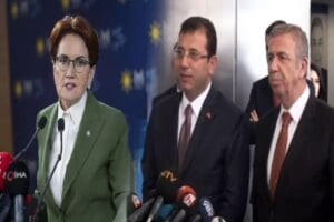 Altılı Masa'dan ayrılan İYİ Parti Genel Başkanı Meral Akşener ile