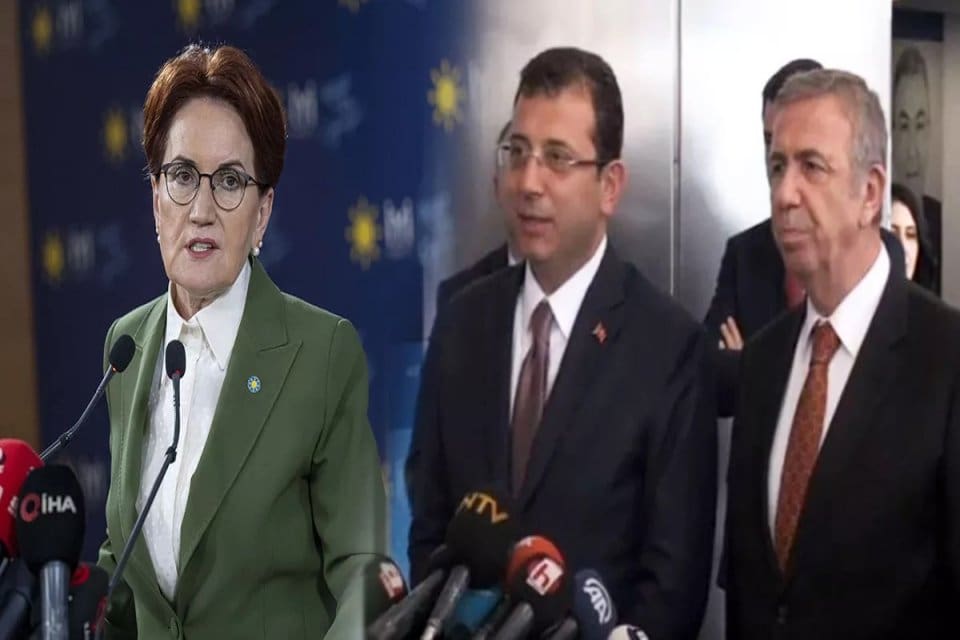 Altılı Masa'dan ayrılan İYİ Parti Genel Başkanı Meral Akşener ile