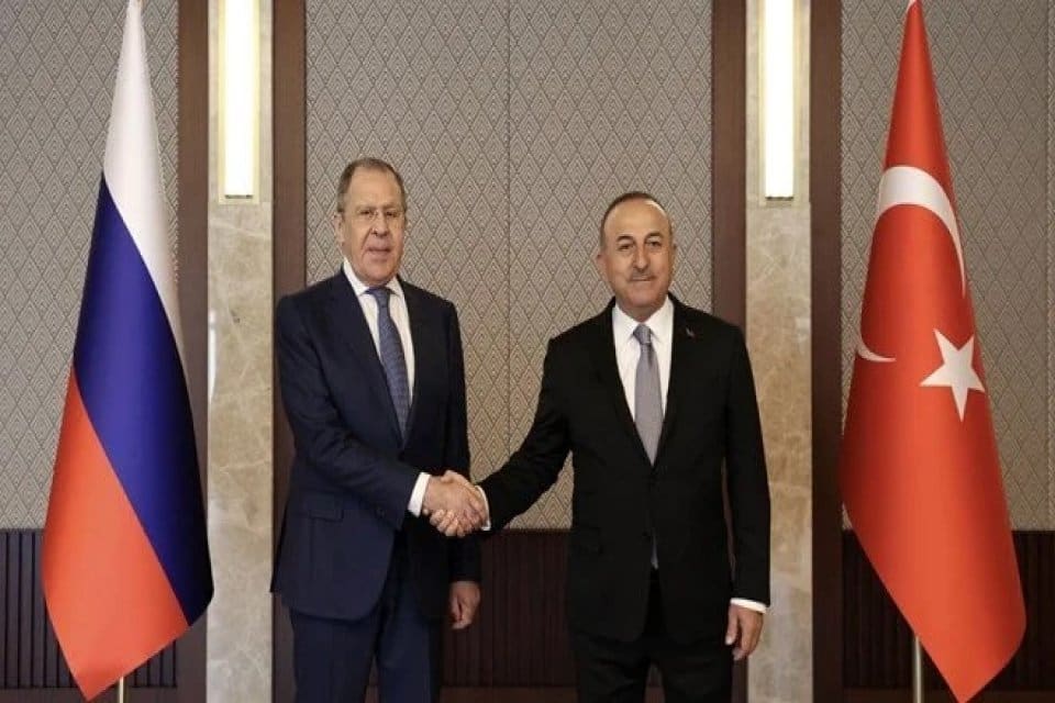 Dışişleri Bakanı Mevl&uuml;t &Ccedil;avuşoğlu, Rus mevkidaşı Sergey Lavrov ile Ankara'da