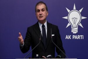 AK Parti S&ouml;zc&uuml;s&uuml; &Ouml;mer &Ccedil;elik, İYİ Parti lideri Meral Akşener'in