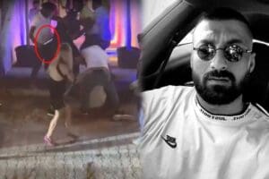 İzmir'in &Ccedil;eşme il&ccedil;esinde, bir gece kul&uuml;b&uuml;n&uuml;n &ouml;n&uuml;nde &ccedil;ıkan ve 33