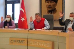 &Ccedil;eşme Belediye Başkanı M. Ekrem Oran, &Ccedil;eşme&rsquo;de bir ilke daha
