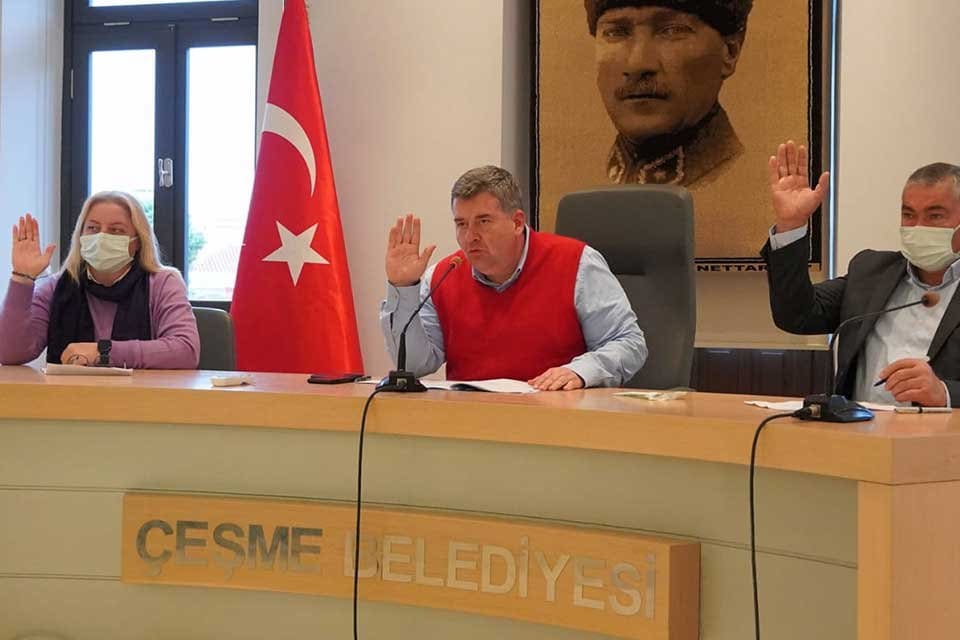 &Ccedil;eşme Belediye Başkanı M. Ekrem Oran, &Ccedil;eşme&rsquo;de bir ilke daha