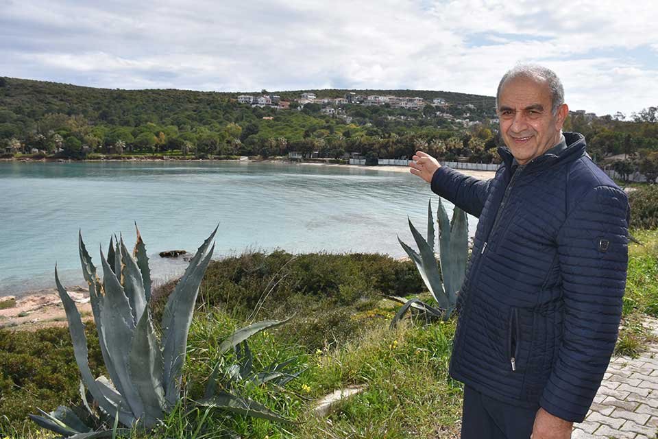 İZMİR'in &Ccedil;eşme il&ccedil;esi Paşalimanı mevkisinde Dr. Binbaşı Halis Temel Vakfı'na