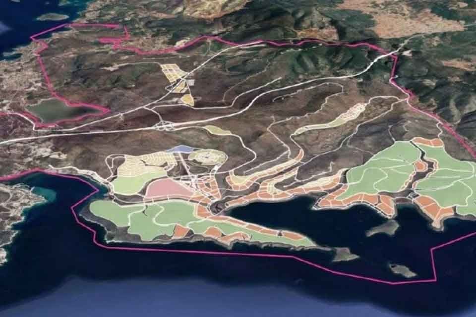 16 bin hektarlık &Ccedil;eşme Projesi b&ouml;lgesindeki, yaklaşık 840 hektarlık alanın