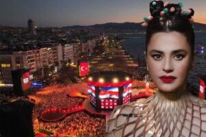 Sanat&ccedil;ı Ceylan Ertem, İzmir&rsquo;in d&uuml;şman işgalinden kurtuluşunun 100. yılı dolayısıyla