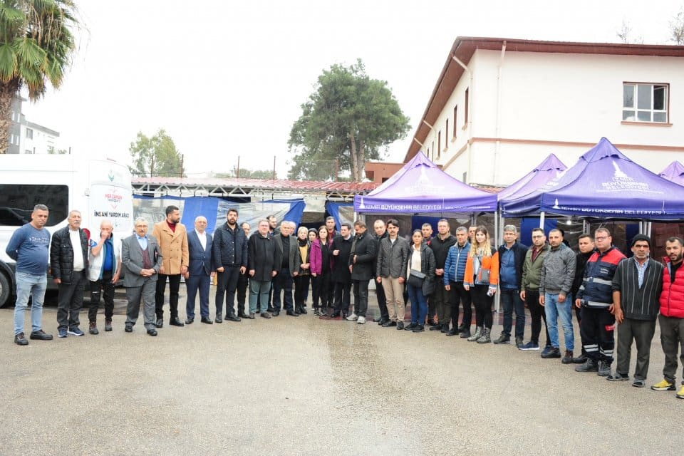 Cumhuriyet Halk Partisi İzmir İl Başkanlığı&rsquo;nın Depremden etkilenen Osmaniye&rsquo;de başlattığı