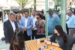 CHP İzmir İl Başkanı Deniz Yücel, ikinci bölgedeki ilçe başkanları