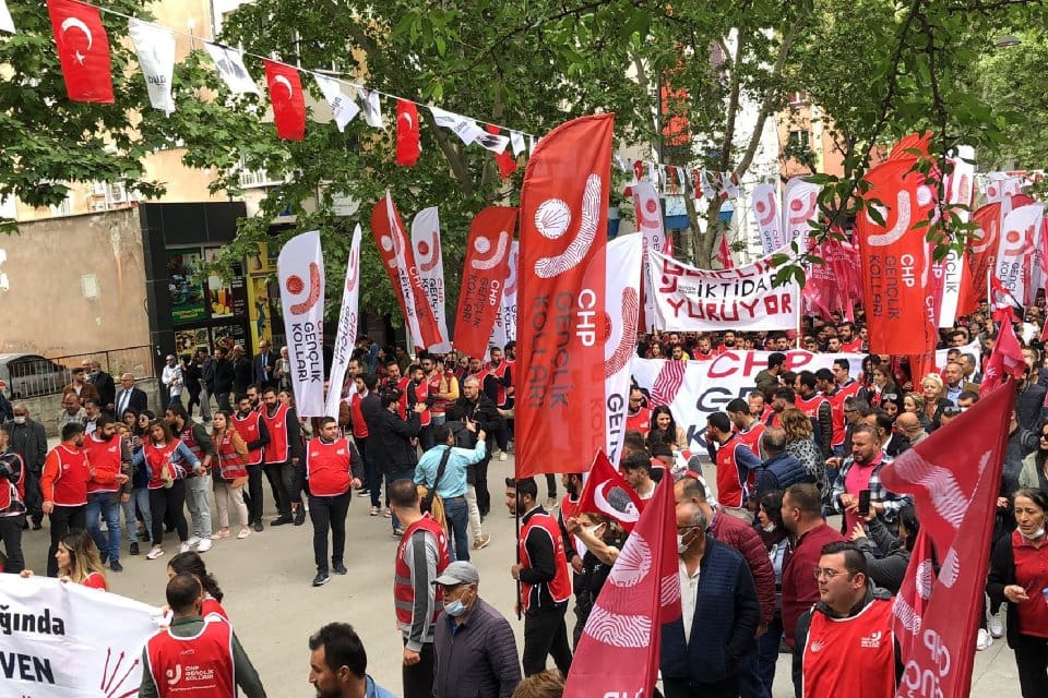 CHP Genel Başkanı Kemal Kılı&ccedil;daroğlu, 19 Mayıs Atat&uuml;rk'&uuml; Anma Gen&ccedil;lik