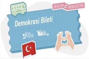 İstanbul B&uuml;y&uuml;kşehir Belediye Başkanı Ekrem İmamoğlu da Bin adet demokrasi