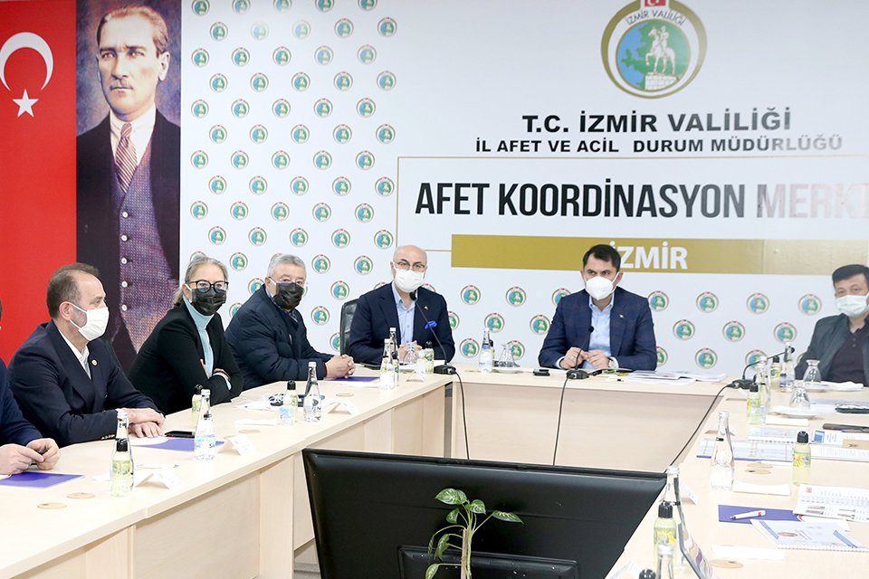 &Ccedil;evre ve Şehircilik Bakanı Murat Kurum&rsquo;un da katılımıyla ger&ccedil;ekleşen Afet