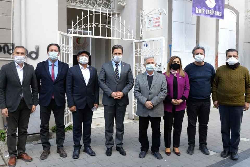 Cumhuriyet Halk Partisi İzmir İl Başkanlığı, İzmir Tabip Odası&rsquo;na ger&ccedil;ekleştirdiği
