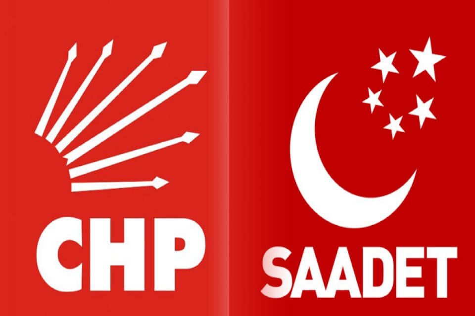CHP S&ouml;zc&uuml;s&uuml; Faik &Ouml;ztrak, Saadet Partisi Genel Başkanı Temel Karamoğllaoğlu'nun