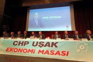 CHP Genel Başkan Yardımcısı Faik &Ouml;ztrak başkanlığındaki CHP Ekonomi Masası