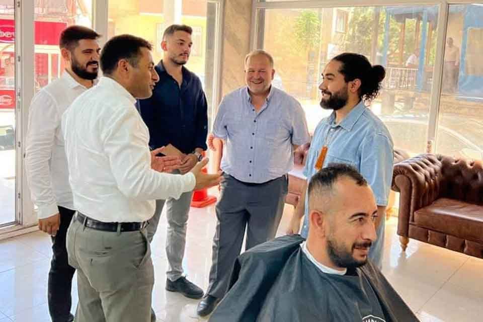 Cumhuriyet Halk Partisi İzmir İl Başkanlığı aralıksız sürdürdüğü saha çalışmalarında