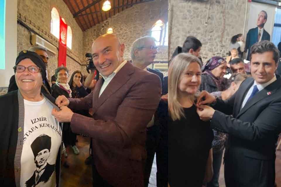 CHP İzmir İl Başkanlığı, partiye yeni katılan 500 üye için