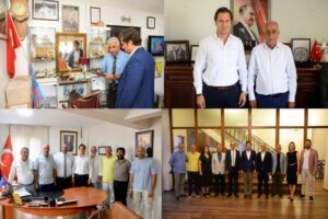 Cumhuriyet Halk Partisi İzmir İl Başkanı Deniz Yücel’in Esnaf Odalarına