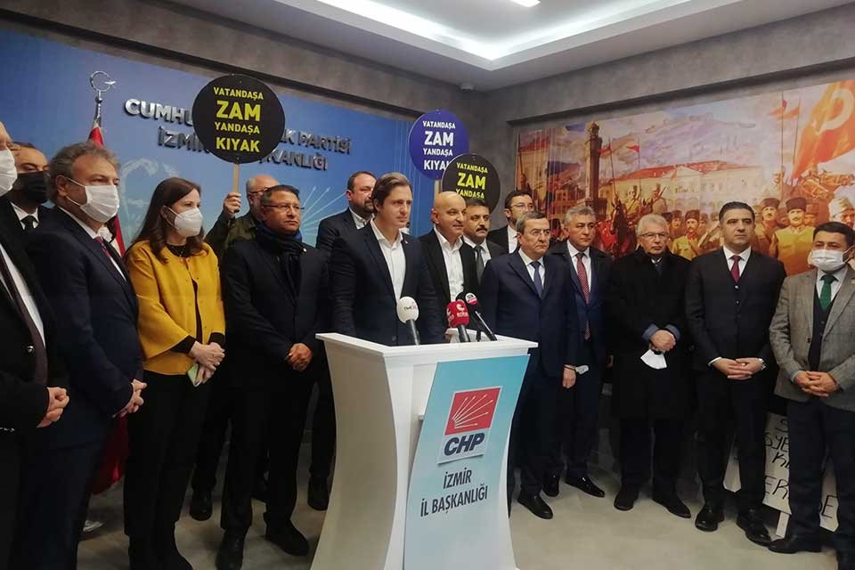 CHP İzmir İl Başkanı Deniz Yücel, “Cumhuriyet Tarihinin En Fahiş Elektrik