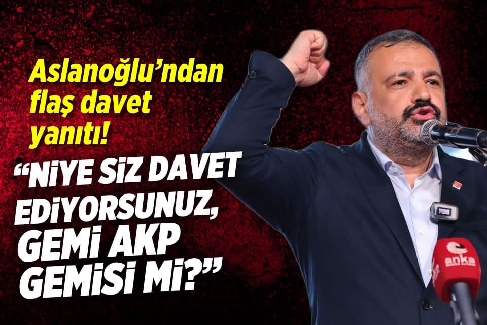 Şenol Aslanoğlu, &ldquo;&Ccedil;ok uzun zamandır AKP il başkanı Vali, Vali