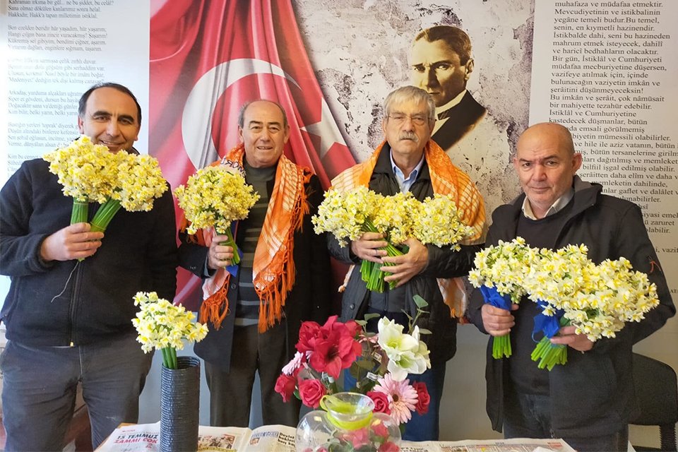 İzmir’in eşsiz doğası ve nergis çiçeğiyle ünlü Karaburun ilçesinde pandemi