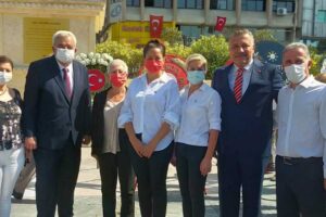 CHP Bornova İl&ccedil;e Başkanı Ert&uuml;rk &Ccedil;apın&rsquo;dan, MHP Bornova İl&ccedil;e Başkanı