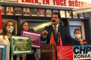 CHP Konak İl&ccedil;e Başkanlığı,&nbsp;5 Haziran D&uuml;nya &Ccedil;evre G&uuml;n&uuml; vesilesiyle, T&uuml;rkiye&rsquo;nin