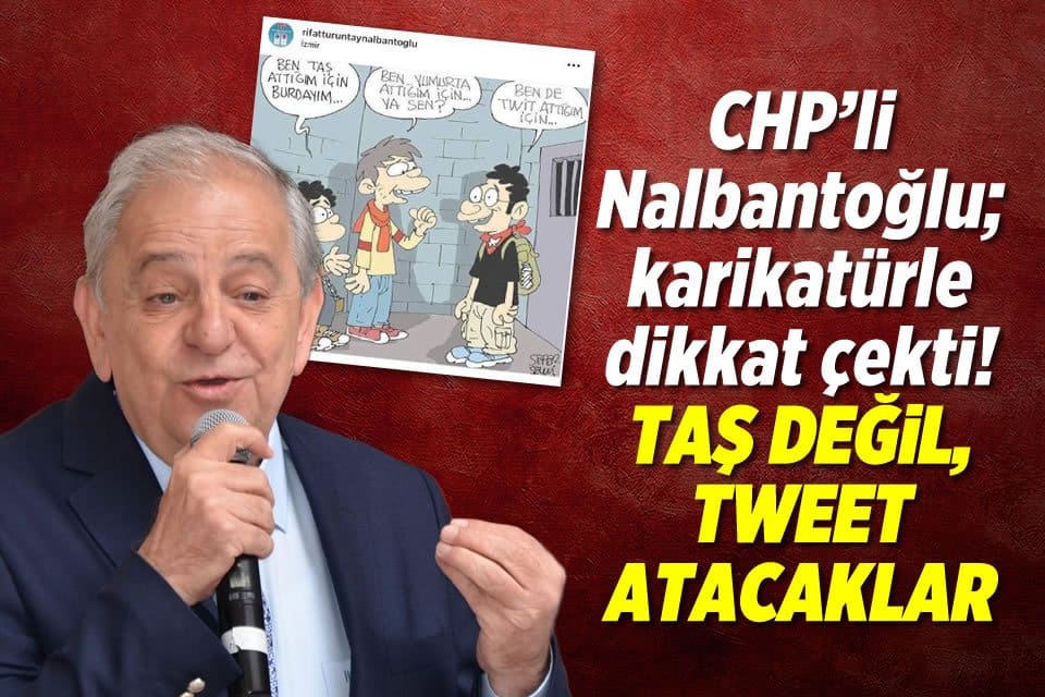 CHP&rsquo;li Nalbantoğlu; sosyal medya hesabında; &uuml;&ccedil; gencin hapishane diyaloğunu i&ccedil;eren&nbsp;