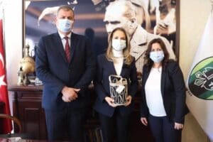 Cumhuriyet Halk Partisi Kadın Kolları Genel Başkanı Aylin Nazlıaka, Tire