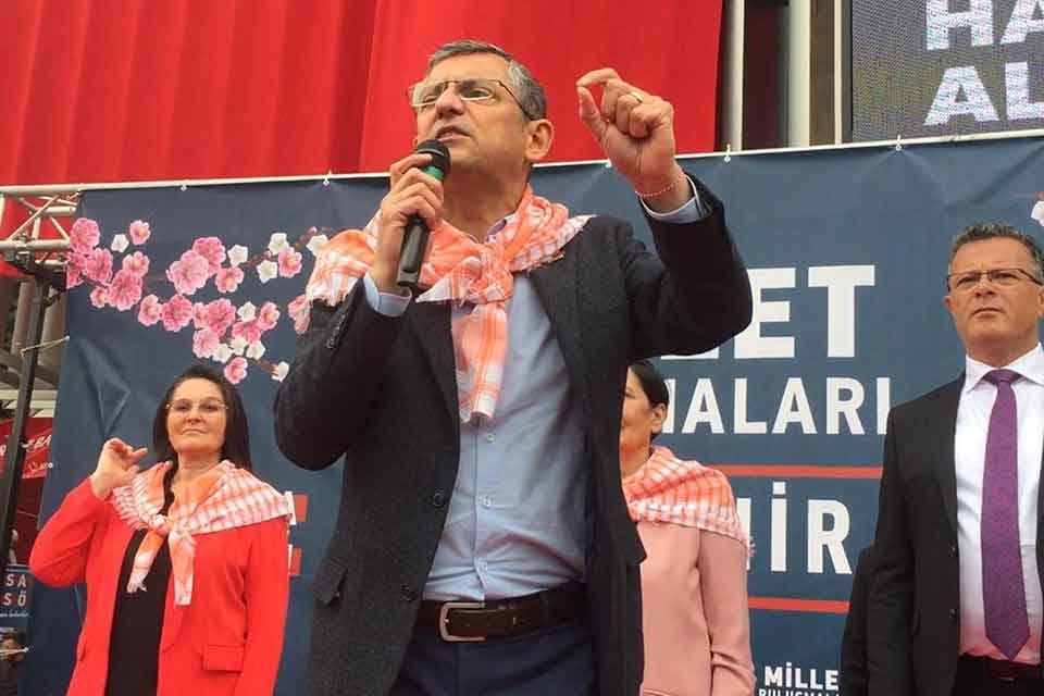 CHP Grup Başkanvekili ve Manisa Milletvekili &Ouml;zg&uuml;r &Ouml;zel, İ&ccedil;işleri Bakanı